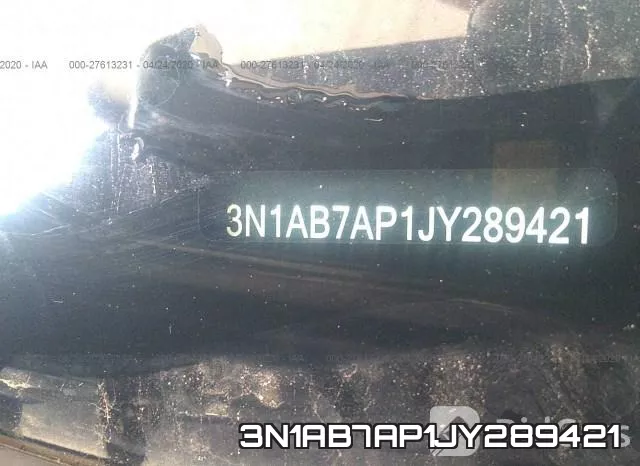 3N1AB7AP1JY289421 фото 10