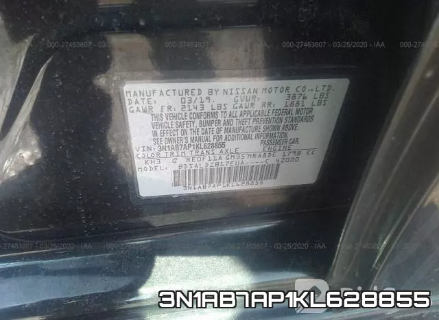 3N1AB7AP1KL628855 фото 10