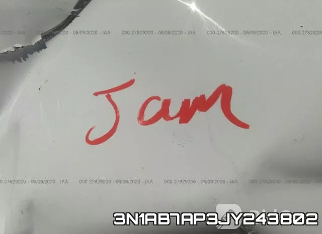 3N1AB7AP3JY243802 фото 2