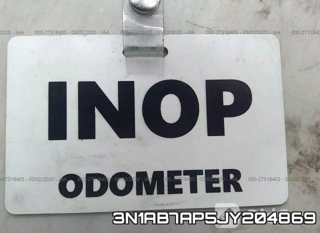 3N1AB7AP5JY204869 фото 8