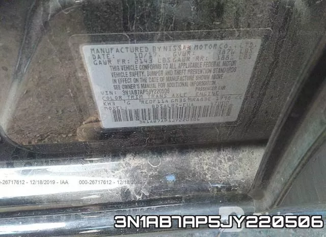 3N1AB7AP5JY220506 фото 10