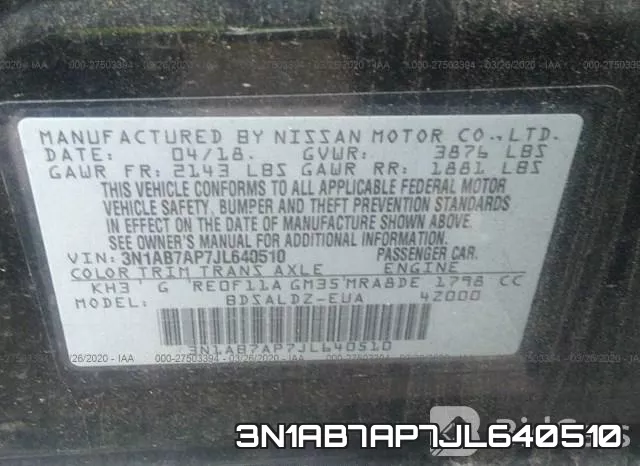 3N1AB7AP7JL640510 фото 10