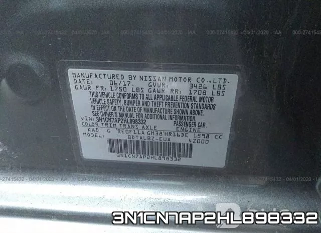 3N1CN7AP2HL898332 фото 10