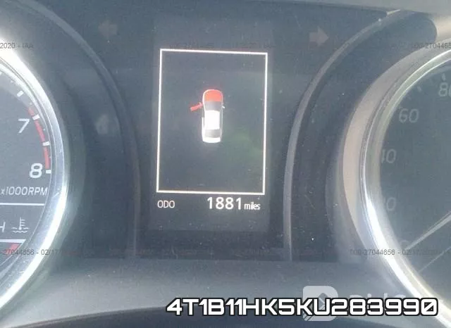 4T1B11HK5KU283990 фото 8