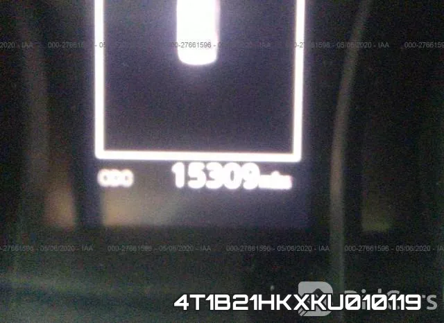 4T1B21HKXKU010119 фото 8