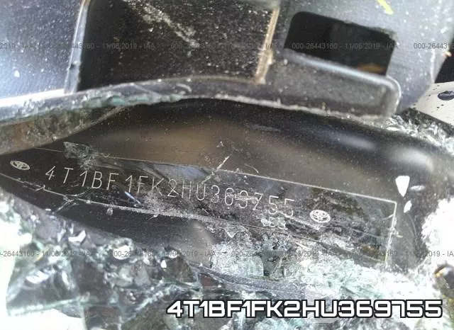 4T1BF1FK2HU369755 фото 10