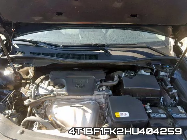 4T1BF1FK2HU404259 фото 8