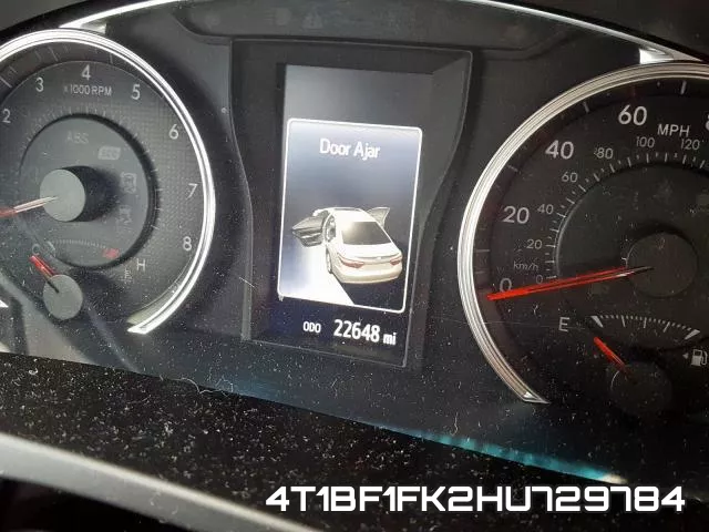 4T1BF1FK2HU729784 фото 9