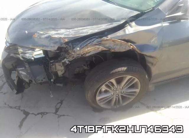 4T1BF1FK2HU746343 фото 7