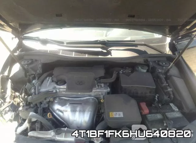 4T1BF1FK6HU640820 фото 2