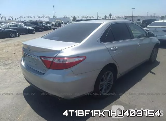 4T1BF1FK7HU403754 фото 5