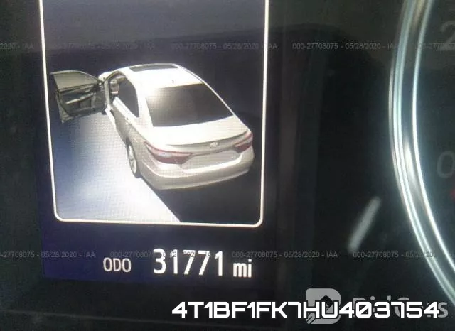 4T1BF1FK7HU403754 фото 8