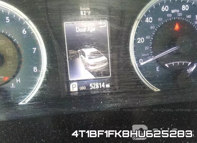4T1BF1FK8HU625283 фото 8
