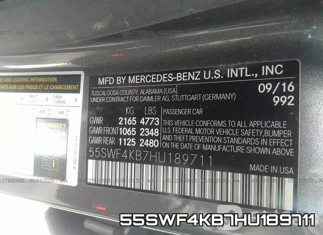55SWF4KB7HU189711 фото 10