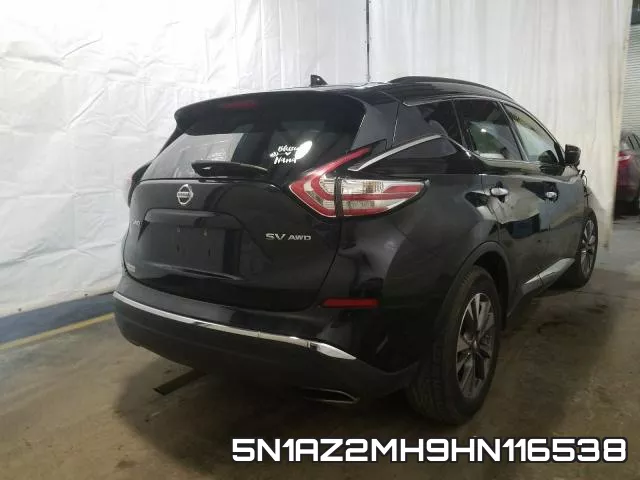 5N1AZ2MH9HN116538 фото 5