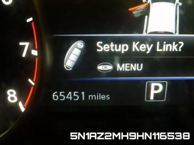 5N1AZ2MH9HN116538 фото 9