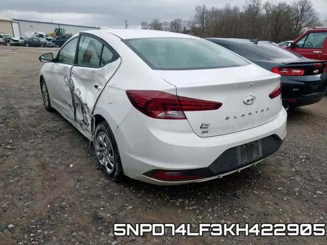 5NPD74LF3KH422905 фото 4