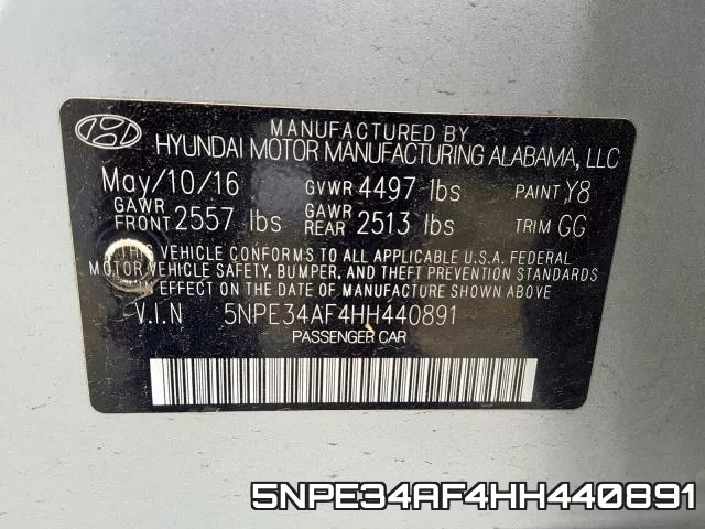 5NPE34AF4HH440891 фото 2
