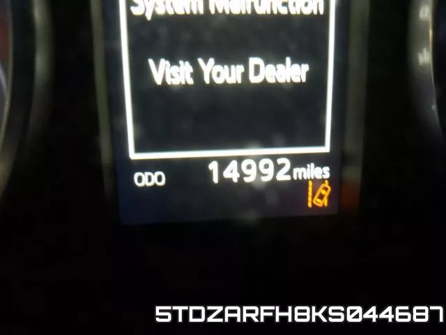 5TDZARFH8KS044687 фото 9