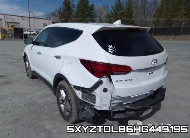 5XYZTDLB6HG443195 фото 4
