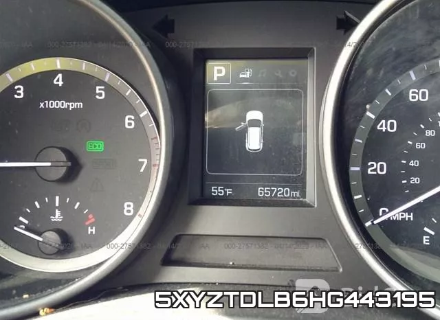 5XYZTDLB6HG443195 фото 8
