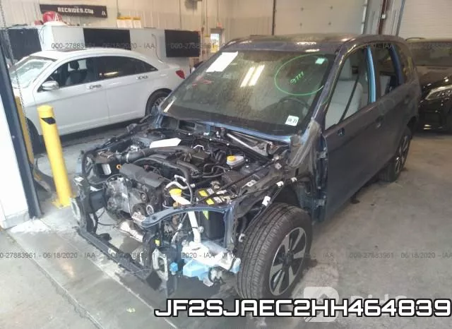 JF2SJAEC2HH464839 фото 3