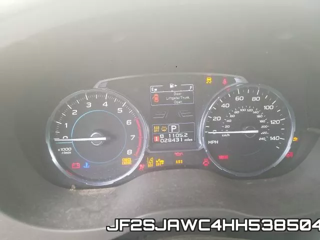 JF2SJAWC4HH538504 фото 9