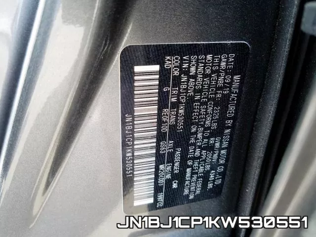 JN1BJ1CP1KW530551 фото 2