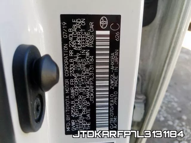 JTDKARFP7L3131184 фото 2