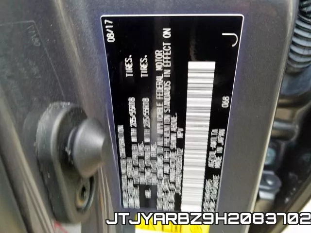 JTJYARBZ9H2083702 фото 2