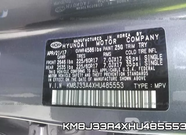 KM8J33A4XHU485553 фото 10