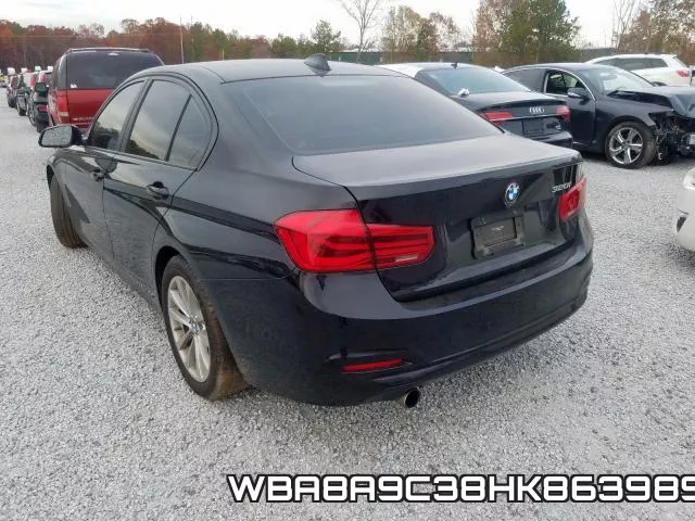 WBA8A9C38HK863989 фото 4