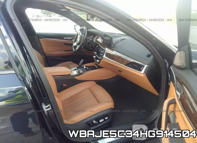 WBAJE5C34HG914504 фото 6