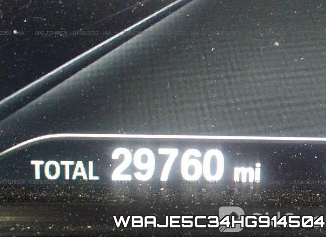 WBAJE5C34HG914504 фото 8