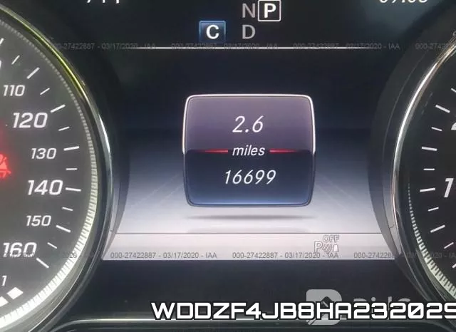WDDZF4JB8HA232029 фото 8