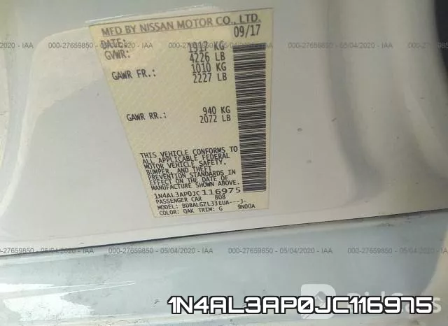 1N4AL3AP0JC116975 фото 10