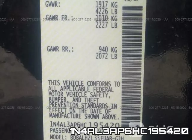 1N4AL3AP6HC195420 фото 10