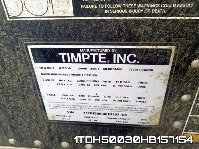 1TDH50030HB157154 фото 2