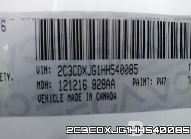 2C3CDXJG1HH540085 фото 10