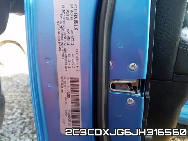 2C3CDXJG6JH316560 фото 2