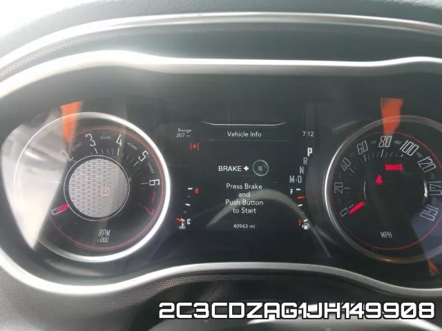 2C3CDZAG1JH149908 фото 9