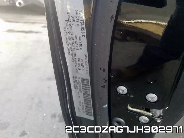2C3CDZAG7JH302971 фото 2