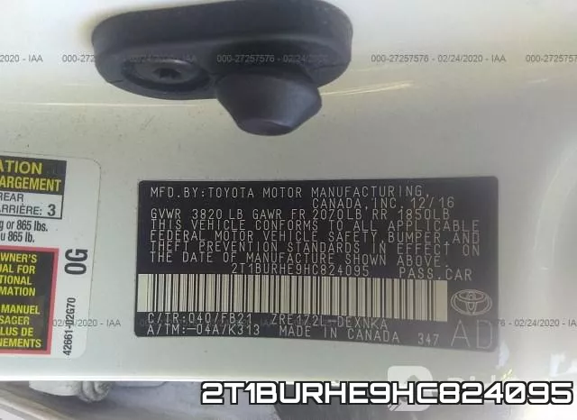 2T1BURHE9HC824095 фото 10