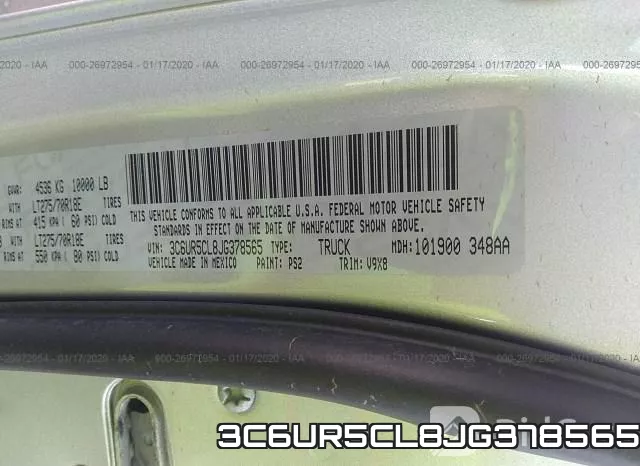 3C6UR5CL8JG378565 фото 10