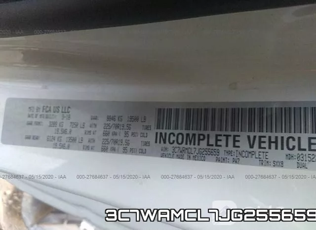 3C7WAMCL7JG255659 фото 10