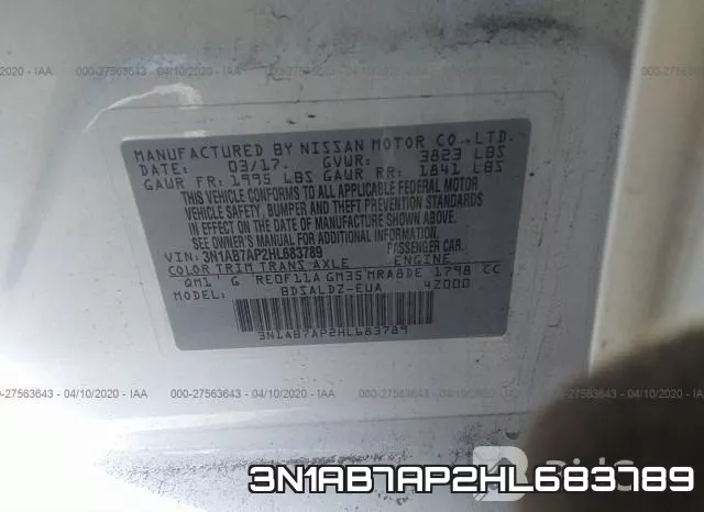 3N1AB7AP2HL683789 фото 10