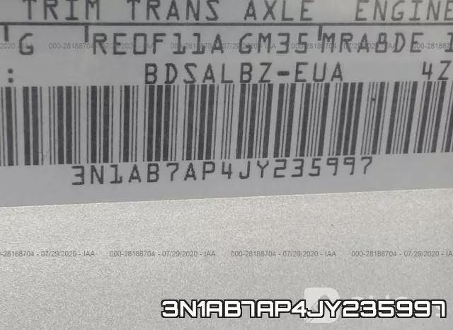 3N1AB7AP4JY235997 фото 10