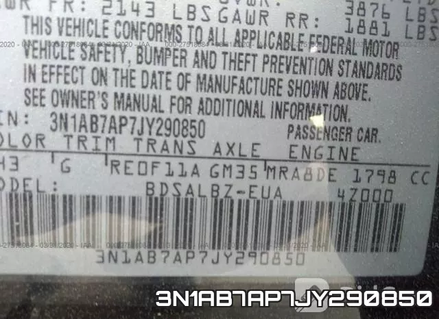 3N1AB7AP7JY290850 фото 10