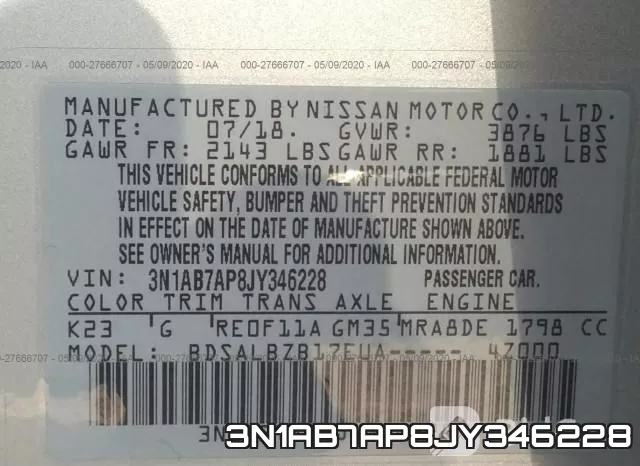 3N1AB7AP8JY346228 фото 10