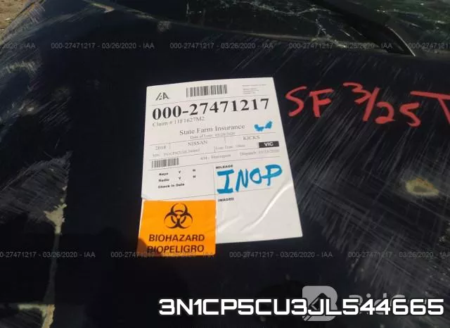 3N1CP5CU3JL544665 фото 6